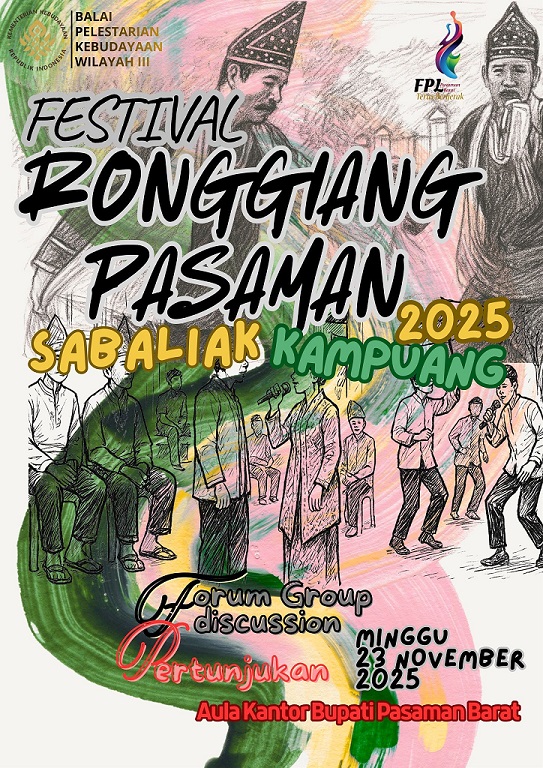 Festival Ronggiang Pasaman 2025 di Aula Kantor Bupati Pasaman Barat pada Minggu, 23 November 2025