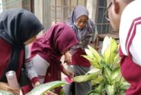 Petugas kesehatan dari Dinas Kesehatan dan Puskesmas Ranah Salido Kecamatan Lembah Melintang melakukan pemberantasan sarang nyamuk.