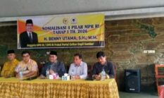 Sinergi Fraksi Golkar DPRD Pasbar dan DPR RI Perkuat 4 Pilar Kebangsaan