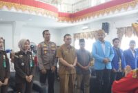 Wakil Ketua Dewan Perwakilan Rakyat Daerah (DPRD) Kabupaten Pasaman Barat, Supriyono, menghadiri langsung prosesi pelantikan Dewan Pengurus Daerah (DPD) Komite Nasional Pemuda Indonesia (KNPI) Kabupaten Pasaman Barat periode 2025–2028, di Aula Kantor Bupati Pasaman Barat, Senin (27/4/2026).