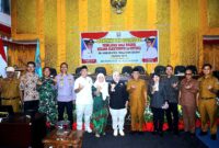 Ketua Komisi IV Dewan Perwakilan Rakyat Daerah (DPRD) Kabupaten Pasaman Barat, Adriwilza, menghadiri peluncuran dan sosialisasi sistem Pemilihan Wali Nagari (Pilwana) berbasis elektronik (e-Voting) Pilwana serentak tahun 2026, di Aula Kantor Bupati Pasaman Barat, Simpang Empat, Selasa (19/05/2026).