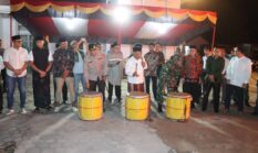 Kapolres Pasbar Bersama Forkopimda Lepas Pawai Obor Malam Takbiran Iduladha 1447 H