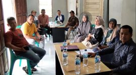 Ketua KUD Rantau Pasaman Gusman Syahril, Ketua Kelompok Tani (Poktan) Bundo Kanduang Eli Hardi, serta jajaran pengurus dan perwakilan anggota. Kamis (14/05/2026) di Kantor KUD Rantau Pasaman, Sasak Ranah Pasisie.