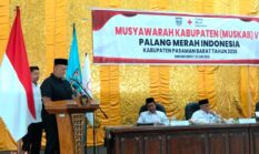 Wabup Pasbar M. Ihpan Resmi Buka Muskab V PMI: Momentum Evaluasi dan Perkuat Kebersamaan