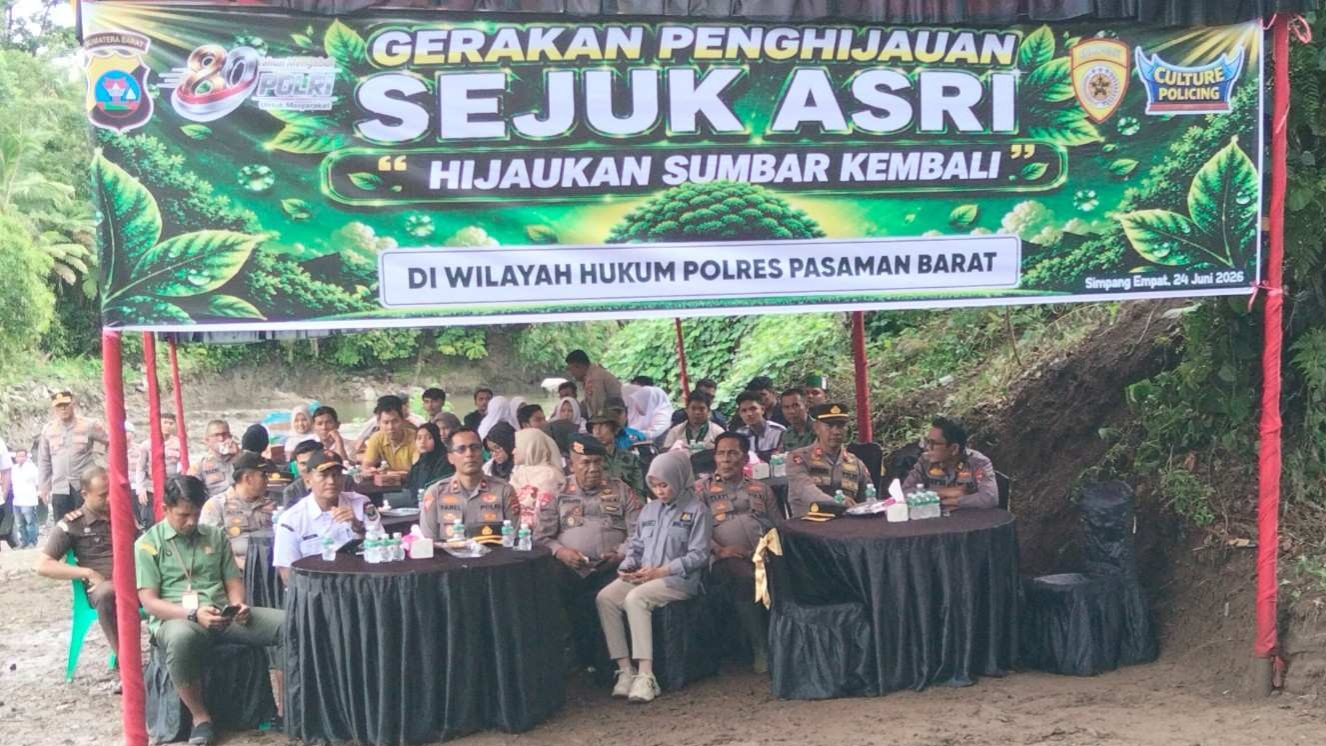 Pemkab Apresiasi Gerakan "Hijaukan Sumbar Kembali" Inisiasi Polres Pasbar 8 IMG 20260624 181559